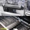Dolreiik,Roll Up Dish Drying Rack Over The Sink, 304 Stainless