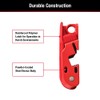 Master Lock Red Electrical Box Circuit Breaker Lockout, Tagout Breaker