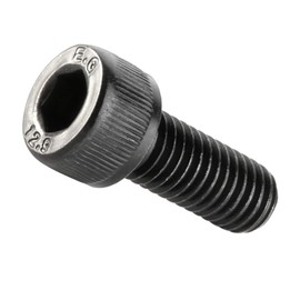 M8-1.25 x 20mm (10mm to 120mm Available) Socket Head Cap Screws, Allen Socket Drive, 12.9 Alloy Steel, Full Thread, Black Oxide, 20 PCS