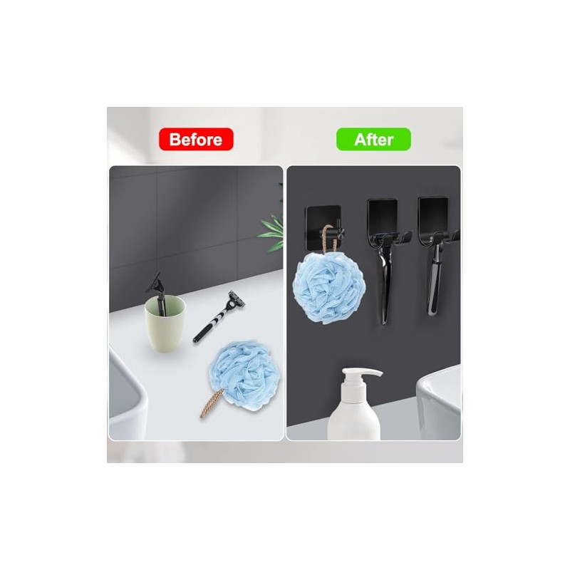 CGBE 4 Piezas Ganchos, 304 Acero Inoxidable