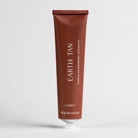 Earth Tan Carrot Tan Accelerator Gel Certified Organic Tan Accelerator & Eco Gel Fast Tanning Oil with Carrot Oil – 100% Natural Vegan Tanning Moisturiser & Sun Tan Booster