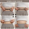 WHIPPY 2Pack Tuck Band Tool for Women Elastic Stretch Belts