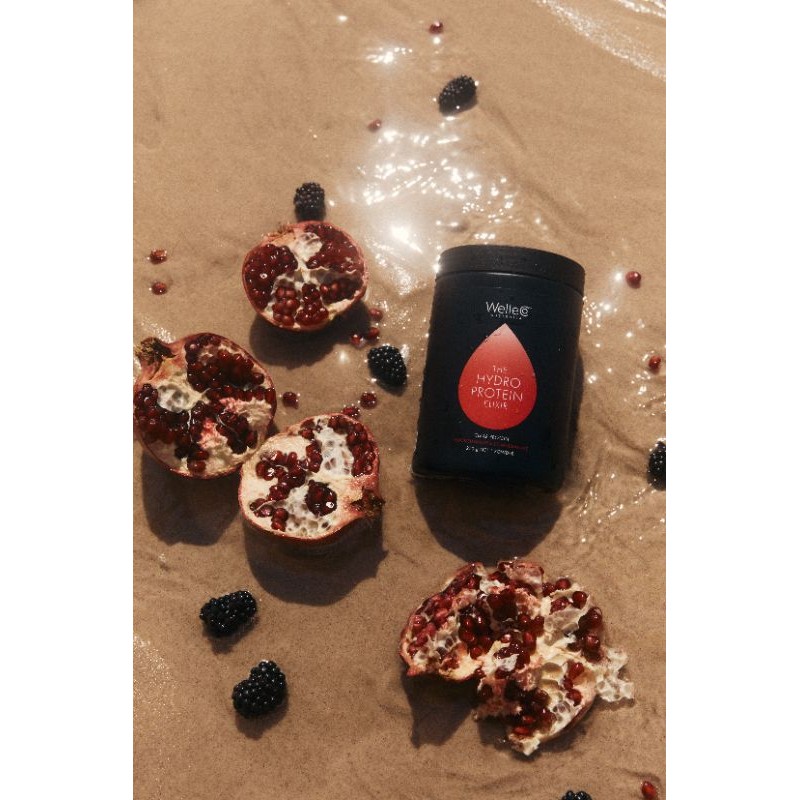 WelleCo The HydroProtein Elixir - Pomegranate & Blackcurrant 270g