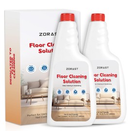 Floor Cleaning Solution, 2-Pack 16.23oz, Eco-Safe, Compatible with All Roborock Mopping Robots (S7, S8, Qrevo, Q7, Q8 series), Pet & Kid Friendly, Stain-Busting & Fresh-Scented (Original)