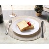 maifey Placemats Round Placemats set of 6 for Dining Table,14.17