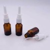 ericotry 6PCS Empty Refillable Glass Nasal Spray Bottles Fine Mist