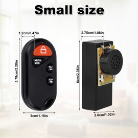 BTFO 2pcs Remote Controlled Prank Noise Maker Sets, Fart Cricket Noise Makers Hidden Prank Devices with Funny Fart Sounds for Office Home Car