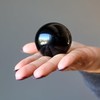 Black Obsidian Sphere Protection Crystal Ball 2.0-2.25 inch