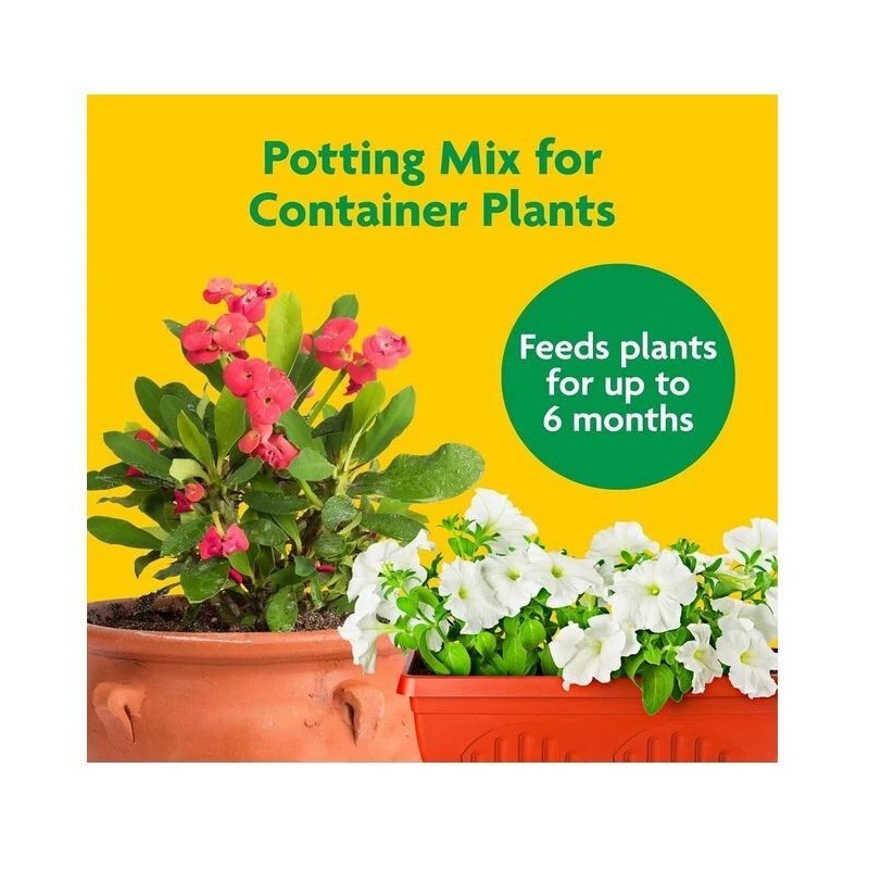 Miracle-Gro Potting Mix, For Container Plants, Flowers, Vegetables, Shrubs, Annu