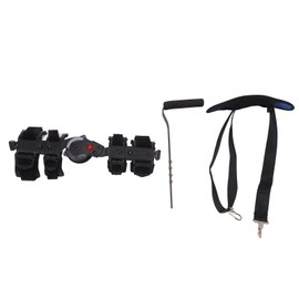 Hinged Elbow Brace with Sling Adjustable Stabilizer Splint Arm Injury Recovery Support Left Hand