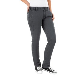 Vertx Kesher Women’s Stretch OPS Tactical Pants with Pockets, Straight-Fit, for Work, Outdoor, Hiking, Denim, Spine Grey, 04W x 32L