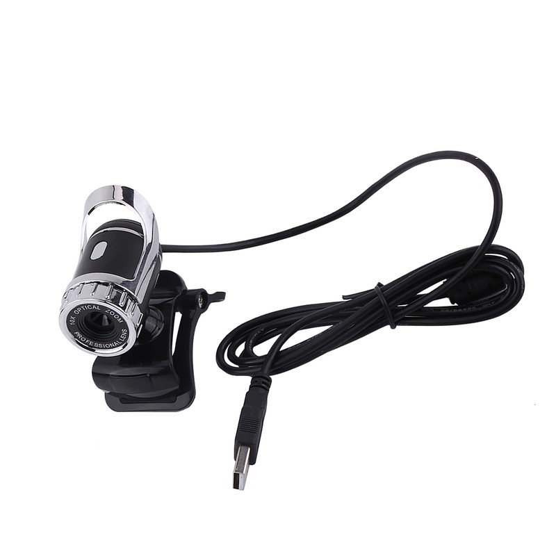 12M Pixels Clip on Webcam Web Camera HD 360° Rotating