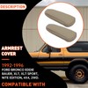 ECOTRIC Armrest Cover Compatible with 1992-1996 Ford Bronco - Med
