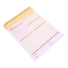 Operitacx 1 Planning Notepad Notebooks Note Pads List Tearable Notebook for Food Menu Notebook Weekly Meal Planner for Planner and Grocery List Z6 Paper Tear-off Notes