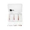 Zite Fishing Micro Tungsten Jig Heads with Trout Hooks -