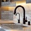 Westbrass D203-NL-12 6" Touch-Flo Style Pure Cold Water Dispenser Faucet,