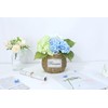 AWARDSEN 3Pcs 21 Inch Hydrangea Artificial Flower Fake Big Hydrangea