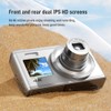 Digital Camera 60MP 4K Video 2.88in IPS Screen 16X Zoom