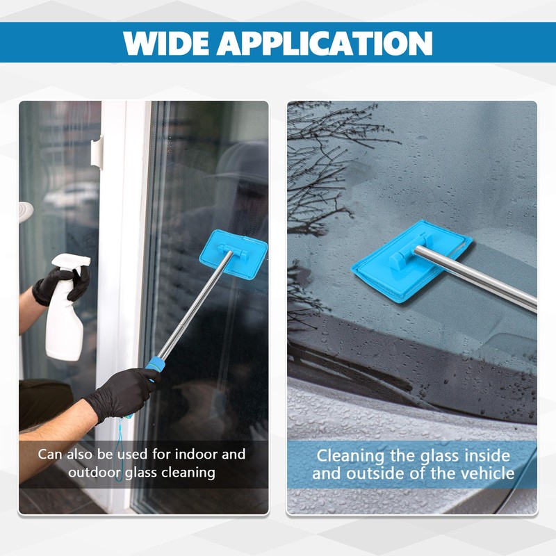 Hbxdeco Car Windshield Cleaning Tool, Car Windshield Window Cleaner, Auto