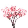 ANCLLO 25pcs Model Trees Model Trains Scenery 6.5cm Cherry Blossom