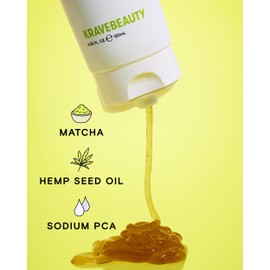 KraveBeauty KraveBeauty Bestsellers Duo, Contains Matcha Hydrating Cleanser + Great Barrier Relief, Gentle Face Wash & Skin Soothing Serum, Daily Skincare Essentials, Vegan & Cruelty Free, 4.05 fl oz 1.52 fl oz