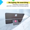 Instagram Follow Us NFC Sticker, 3 cm, 2 Pack -