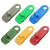 Acpetdr Tarpaulin Clips, Tarp Clips,Heavy Duty Lock Grip Clamps(6 Pieces),Shark