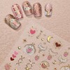 1 Sheet Heart Nail Art Stickers Decals Self-Adhesive Star Nail