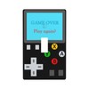 Video Game Gamer Over Decor Print Light Switch Plate Cover