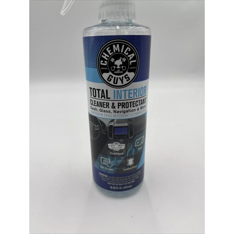 CHEMICAL GUYS TOTAL INTERIOR CLEANER & PROTECTANT- DASH -GLASS -LEATHER