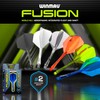 WINMAU Fusion Azure Blue Short Intergrated Dart Flight and Shaft