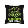 Venus Fly Trap Dionaea Muscipula Carnivorous Plant Throw Pillow
