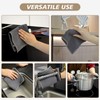 SINLAND Microfibre Cloth Dish Cloth Waffle Towels Dish Cloth Reusable