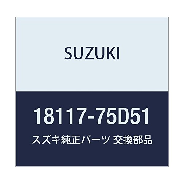 SUZUKI Genuine Parts Valve ISC Part Number 18117-75D51