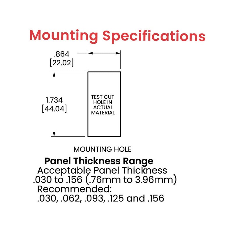 Carling Technologies Rocker Switch L11D1S001-AZZ00-000, SPST ON-None-Off 20A 12V, Sealed