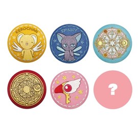 Toshinpack CA-CB001 Cardcaptor Sakura Trading Embroidery Can Badge (Card Captor Sakura Vol.1)