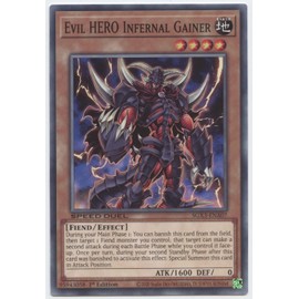 Evil Hero Infernal Gainer - SGX3-ENA07 - Common - 1st Edition