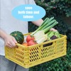 Pack of 5 Mini Baskets, Mini Plastic Baskets, Folding Basket,