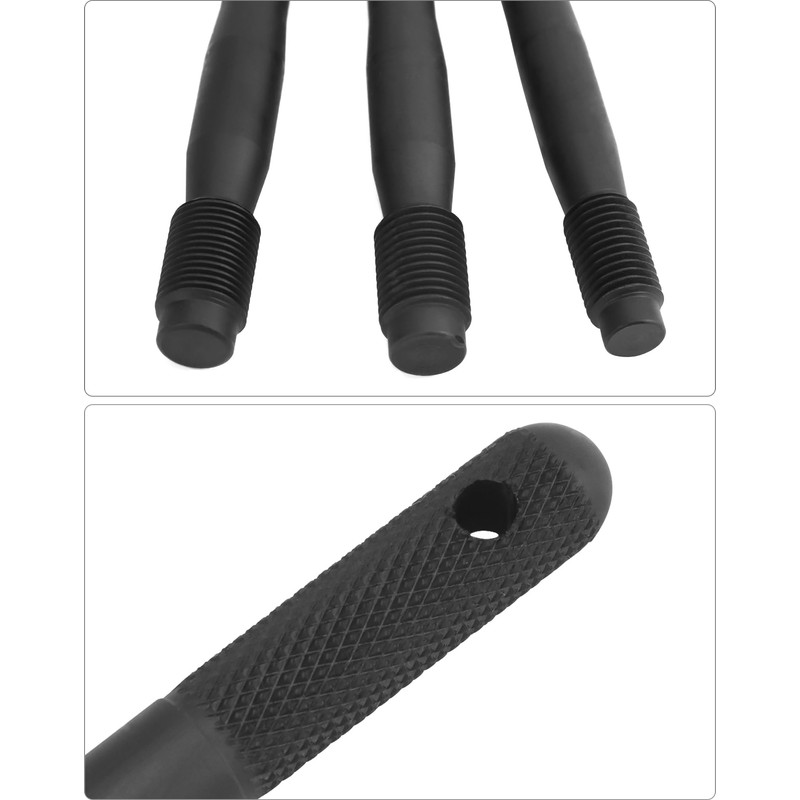 QWORK Wheel Stud Alignment Pin Set, 6-Piece 12x1.5, 14x1.5, 14x1.25