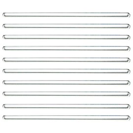 10 Pcs Double Sided Glass Stirrer Sticks Heat Resistant Scientific Chemistry Lab Stirring Hot Cold Drinks