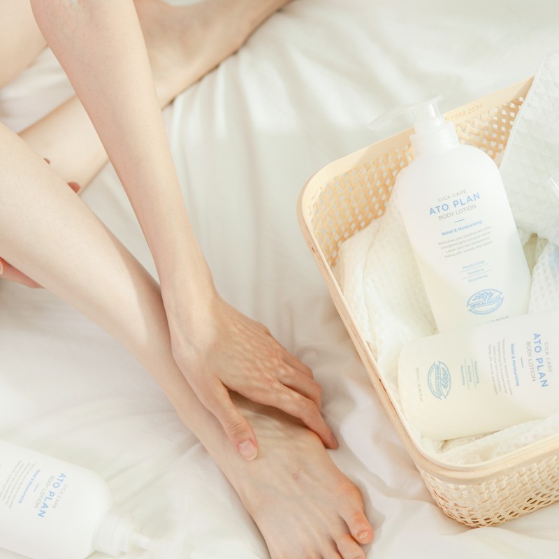 Some Blossom, large-capacity, non-sticky, highly moisturizing body lotion, vegan cica
