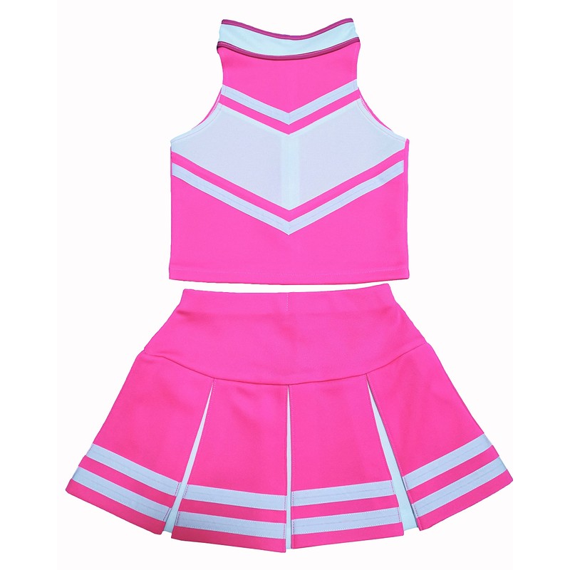 Disfraz de animadora para niños y niñas (talla L/8-10), color