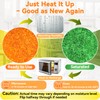 RAINFLOW Orange Desiccant Beads Reusable - 450G Indicating Silica Gel