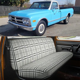 Dreamizer Full Size Saddle Blanket Front Bench Seat Cover For Chevy GMC C/K 1500 2500 3500