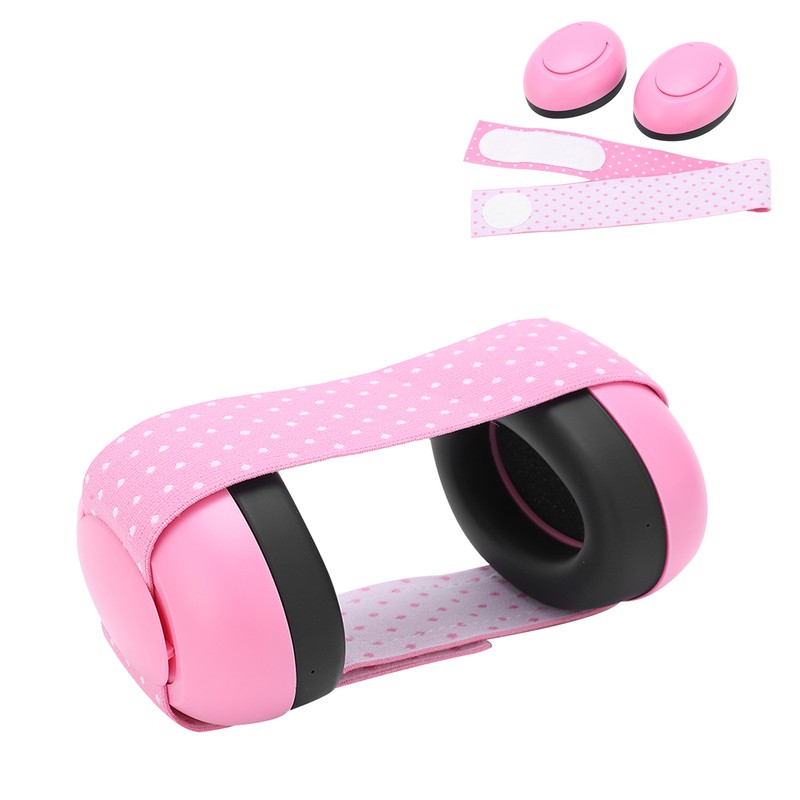 Baby Ear Protection Sound Insulation Noise Reduction Ear Muff Pink