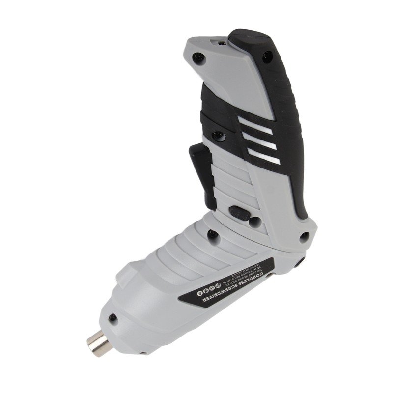 Electric Screwdriver Rechargeable Cordless with 2pcs Bit Tool Set Kit
