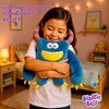 BeastieBuds Monsters Stuffed Animal Huggable Plush Soft Toy - Sensory