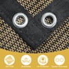 Shade&Beyond 90% Sun Shade Cloth with Grommets, 6' X 6'