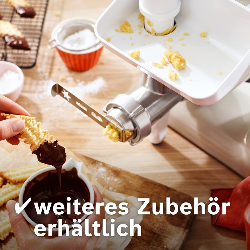 Bosch MUZ5FW1 Meat Mincer White Die-Cast Aluminium