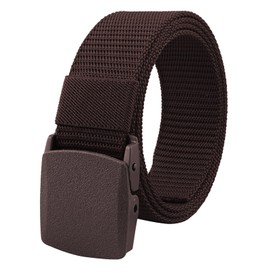 Kira Sutsu Nylon Belt 1.5" Men Tactical Webbing Plastic Buckle Work Belts